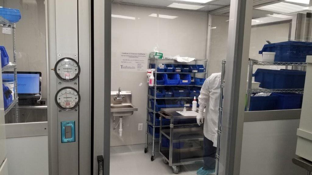 Sterile Compounding Area at Marty's Pharmacy & Compounding Center